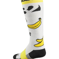 Double Socks Thermal Socks - Yellow/White