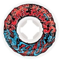 Vomit Mini Ii Skateboard Wheels - White Red