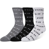 Fuck It 3 Pack Socks - Multi