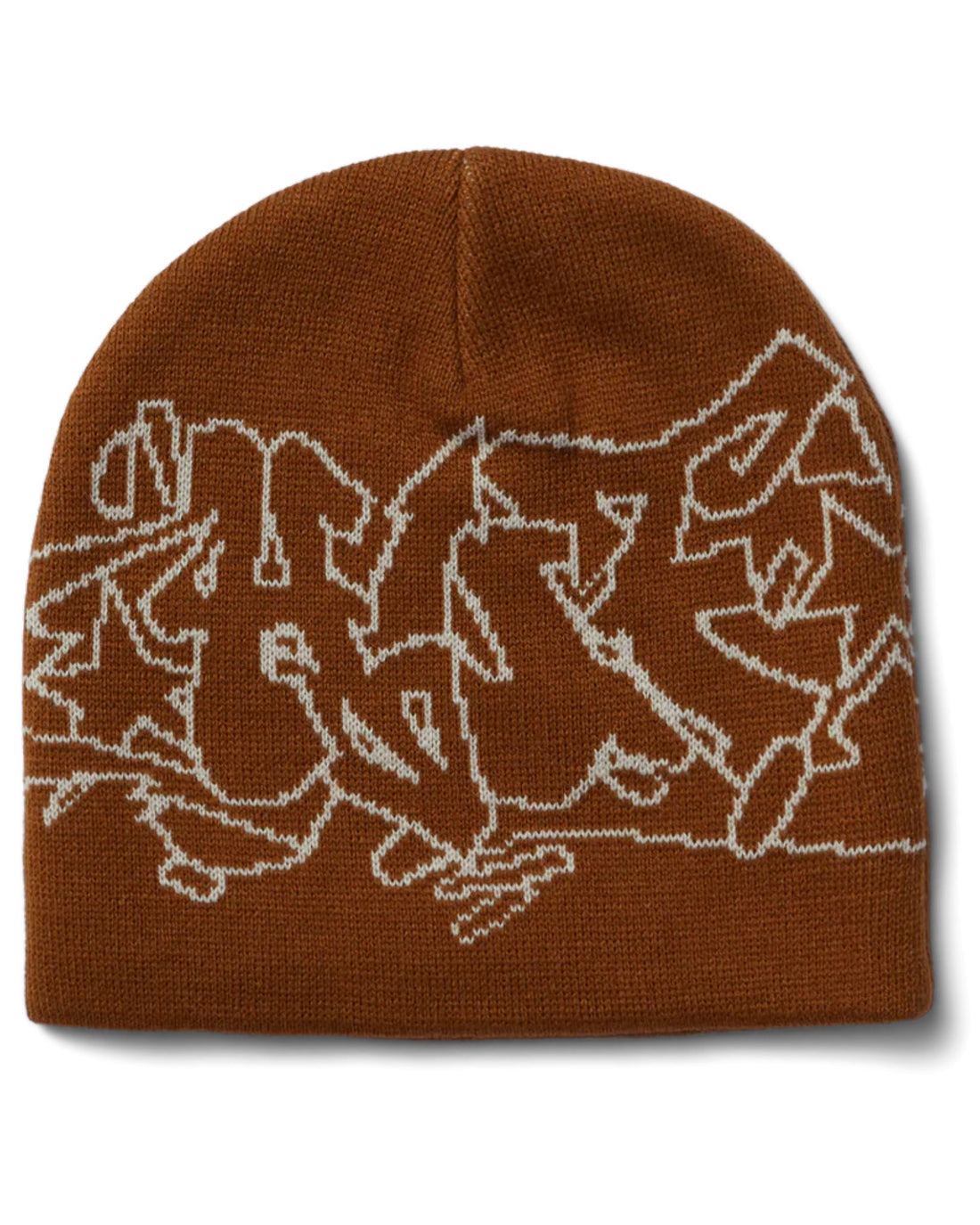 Tuque Outlines Skull - Russet