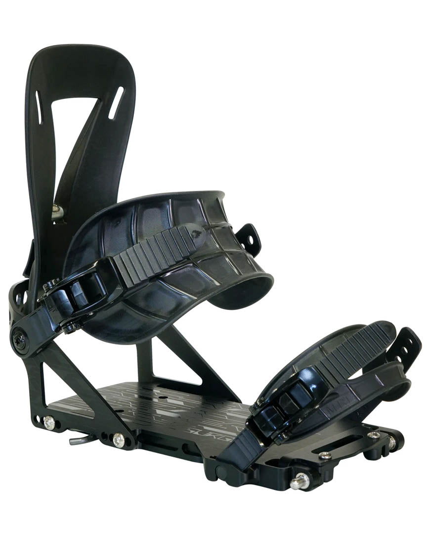 Surge St Splitboard Bindings - Black 2025