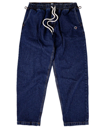 Pants Loose Pants - Blue Denim