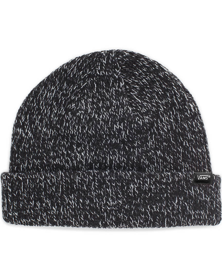 Core Basics Beanie - Black Heather