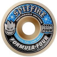 F4 99 Conical Full Skateboard Wheels - Natural